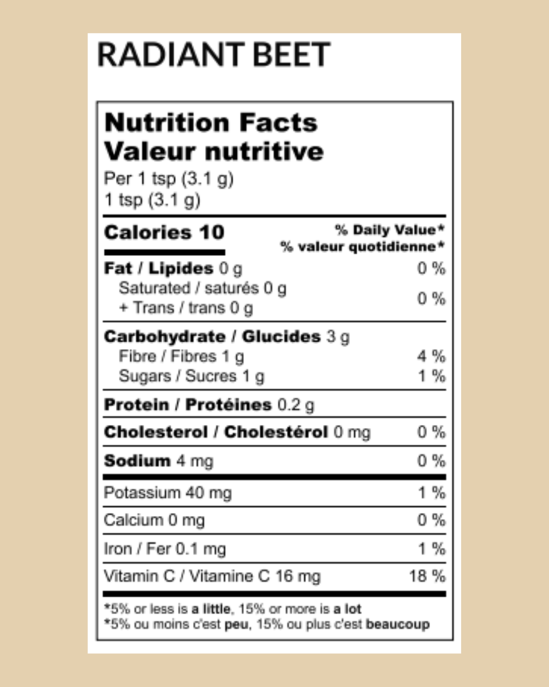 RADIANT BEET BLEND ELYSI