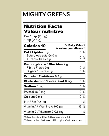 MIGHTY GREENS BLEND ELYSI